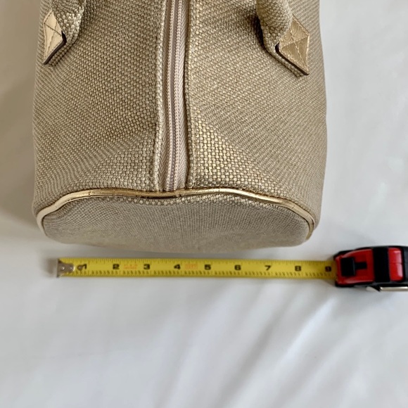 Michael Kors metallic gold weekender - Picture 7 of 11